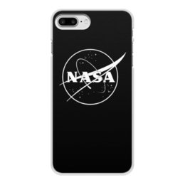 Заказать чехол для iPhone 8/8 Plus в Москве. Чехол для iPhone 8 Plus, объёмная печать NASA  от DESIGNER   - готовые дизайны и нанесение принтов.