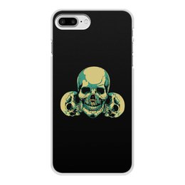 Заказать чехол для iPhone 8/8 Plus в Москве. Чехол для iPhone 8 Plus, объёмная печать черепки от THE_NISE  - готовые дизайны и нанесение принтов.