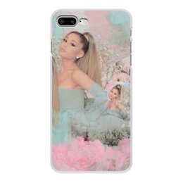 Заказать чехол для iPhone 8/8 Plus в Москве. Чехол для iPhone 8 Plus, объёмная печать Ariana Grande от Al Mendal - готовые дизайны и нанесение принтов.