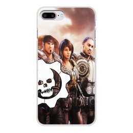 Заказать чехол для iPhone 8/8 Plus в Москве. Чехол для iPhone 8 Plus, объёмная печать Gears of War  от THE_NISE  - готовые дизайны и нанесение принтов.