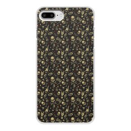 Заказать чехол для iPhone 8/8 Plus в Москве. Чехол для iPhone 8 Plus, объёмная печать Rock`N`Roll от Leichenwagen - готовые дизайны и нанесение принтов.