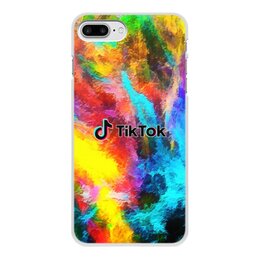 Заказать чехол для iPhone 8/8 Plus в Москве. Чехол для iPhone 8 Plus, объёмная печать Tik Tok от THE_NISE  - готовые дизайны и нанесение принтов.