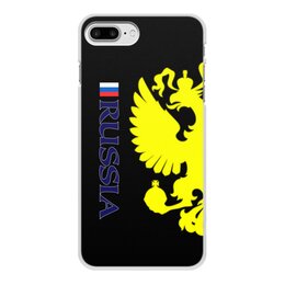 Заказать чехол для iPhone 8/8 Plus в Москве. Чехол для iPhone 8 Plus, объёмная печать Russia от THE_NISE  - готовые дизайны и нанесение принтов.