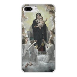 Заказать чехол для iPhone 8/8 Plus в Москве. Чехол для iPhone 8 Plus, объёмная печать La Vierge aux anges (картина Вильяма Бугро) от trend - готовые дизайны и нанесение принтов.