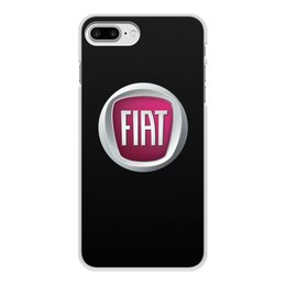 Заказать чехол для iPhone 8/8 Plus в Москве. Чехол для iPhone 8 Plus, объёмная печать FIAT  от DESIGNER   - готовые дизайны и нанесение принтов.