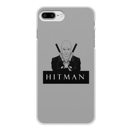 Заказать чехол для iPhone 8/8 Plus в Москве. Чехол для iPhone 8 Plus, объёмная печать Hitman от THE_NISE  - готовые дизайны и нанесение принтов.