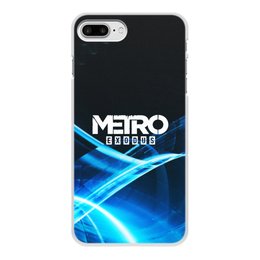 Заказать чехол для iPhone 8/8 Plus в Москве. Чехол для iPhone 8 Plus, объёмная печать Metro от THE_NISE  - готовые дизайны и нанесение принтов.