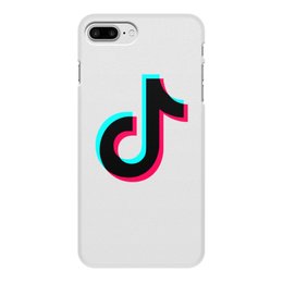 Заказать чехол для iPhone 8/8 Plus в Москве. Чехол для iPhone 8 Plus, объёмная печать TikTok  от DESIGNER   - готовые дизайны и нанесение принтов.