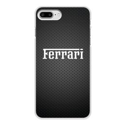 Заказать чехол для iPhone 8/8 Plus в Москве. Чехол для iPhone 8 Plus, объёмная печать Ferrari от THE_NISE  - готовые дизайны и нанесение принтов.