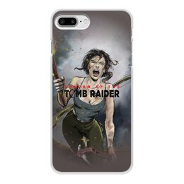 Заказать чехол для iPhone 8/8 Plus в Москве. Чехол для iPhone 8 Plus, объёмная печать Tomb Raider от THE_NISE  - готовые дизайны и нанесение принтов.