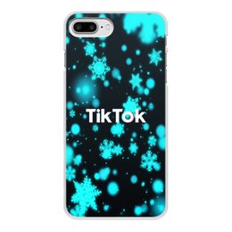 Заказать чехол для iPhone 8/8 Plus в Москве. Чехол для iPhone 8 Plus, объёмная печать Tik Tok от THE_NISE  - готовые дизайны и нанесение принтов.