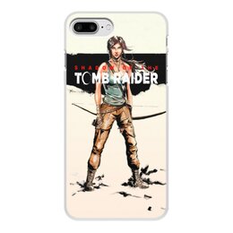 Заказать чехол для iPhone 8/8 Plus в Москве. Чехол для iPhone 8 Plus, объёмная печать Tomb Raider от THE_NISE  - готовые дизайны и нанесение принтов.