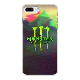 Заказать чехол для iPhone 8/8 Plus в Москве. Чехол для iPhone 8 Plus, объёмная печать Monster Energy от THE_NISE  - готовые дизайны и нанесение принтов.