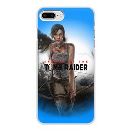 Заказать чехол для iPhone 8/8 Plus в Москве. Чехол для iPhone 8 Plus, объёмная печать Tomb Raider от THE_NISE  - готовые дизайны и нанесение принтов.