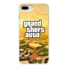 Заказать чехол для iPhone 8/8 Plus в Москве. Чехол для iPhone 8 Plus, объёмная печать Grand Theft Auto от THE_NISE  - готовые дизайны и нанесение принтов.