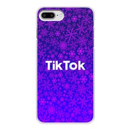 Заказать чехол для iPhone 8/8 Plus в Москве. Чехол для iPhone 8 Plus, объёмная печать Tik Tok от THE_NISE  - готовые дизайны и нанесение принтов.