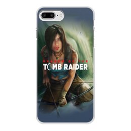 Заказать чехол для iPhone 8/8 Plus в Москве. Чехол для iPhone 8 Plus, объёмная печать Tomb Raider от THE_NISE  - готовые дизайны и нанесение принтов.