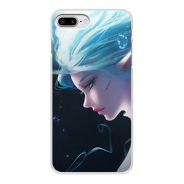 Заказать чехол для iPhone 8/8 Plus в Москве. Чехол для iPhone 8 Plus, объёмная печать Девушка от THE_NISE  - готовые дизайны и нанесение принтов.