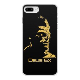 Заказать чехол для iPhone 8/8 Plus в Москве. Чехол для iPhone 8 Plus, объёмная печать Deus Ex от GeekFox  - готовые дизайны и нанесение принтов.