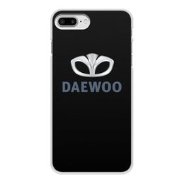 Заказать чехол для iPhone 8/8 Plus в Москве. Чехол для iPhone 8 Plus, объёмная печать DAEWOO от DESIGNER   - готовые дизайны и нанесение принтов.