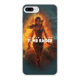 Заказать чехол для iPhone 8/8 Plus в Москве. Чехол для iPhone 8 Plus, объёмная печать Tomb Raider от THE_NISE  - готовые дизайны и нанесение принтов.