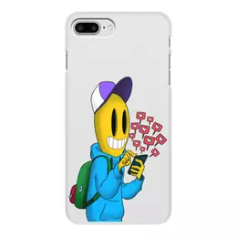 Заказать чехол для iPhone 8/8 Plus в Москве. Чехол для iPhone 8 Plus, объёмная печать Лайк! Лайк! Лайк! от Дана Столыпина - готовые дизайны и нанесение принтов.