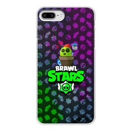 Заказать чехол для iPhone 8/8 Plus в Москве. Чехол для iPhone 8 Plus, объёмная печать Brawl Stars от THE_NISE  - готовые дизайны и нанесение принтов.