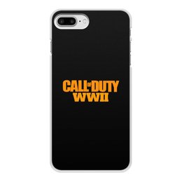 Заказать чехол для iPhone 8/8 Plus в Москве. Чехол для iPhone 8 Plus, объёмная печать Call of Duty WW2 от THE_NISE  - готовые дизайны и нанесение принтов.