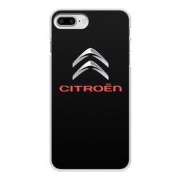 Заказать чехол для iPhone 8/8 Plus в Москве. Чехол для iPhone 8 Plus, объёмная печать Citroen от DESIGNER   - готовые дизайны и нанесение принтов.