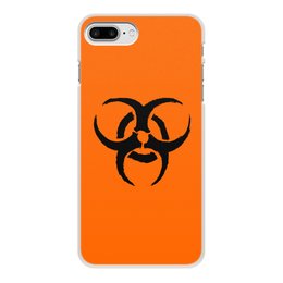 Заказать чехол для iPhone 8/8 Plus в Москве. Чехол для iPhone 8 Plus, объёмная печать Biohazard от THE_NISE  - готовые дизайны и нанесение принтов.