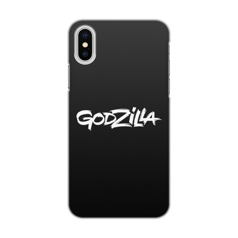 Printio Чехол для iPhone X/XS, объёмная печать Godzilla printio чехол для iphone 8 объёмная печать godzilla