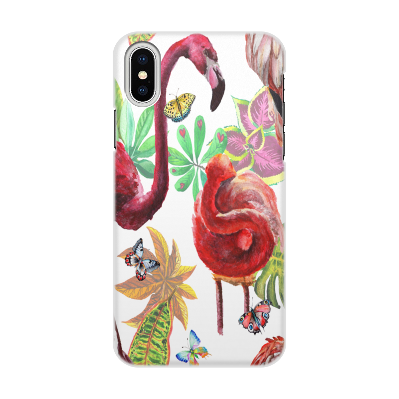 Printio Чехол для iPhone X/XS, объёмная печать Птица