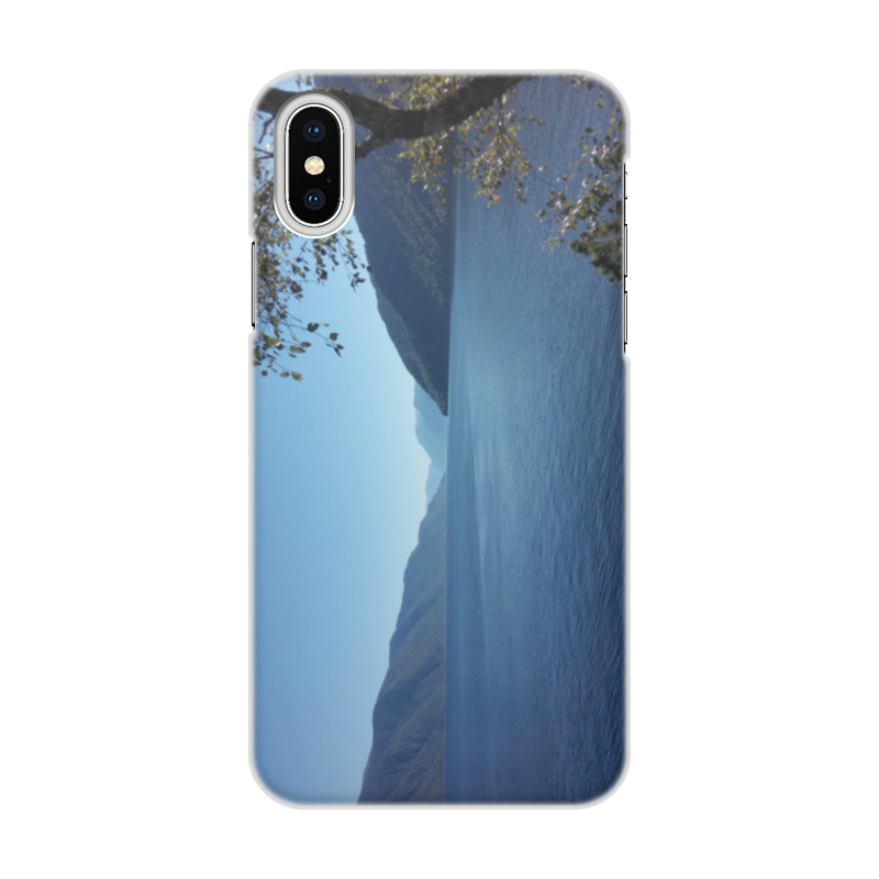 Printio Чехол для iPhone X/XS, объёмная печать Удивительный алтай силиконовый чехол на honor 4a озеро и горы для хонор 4а