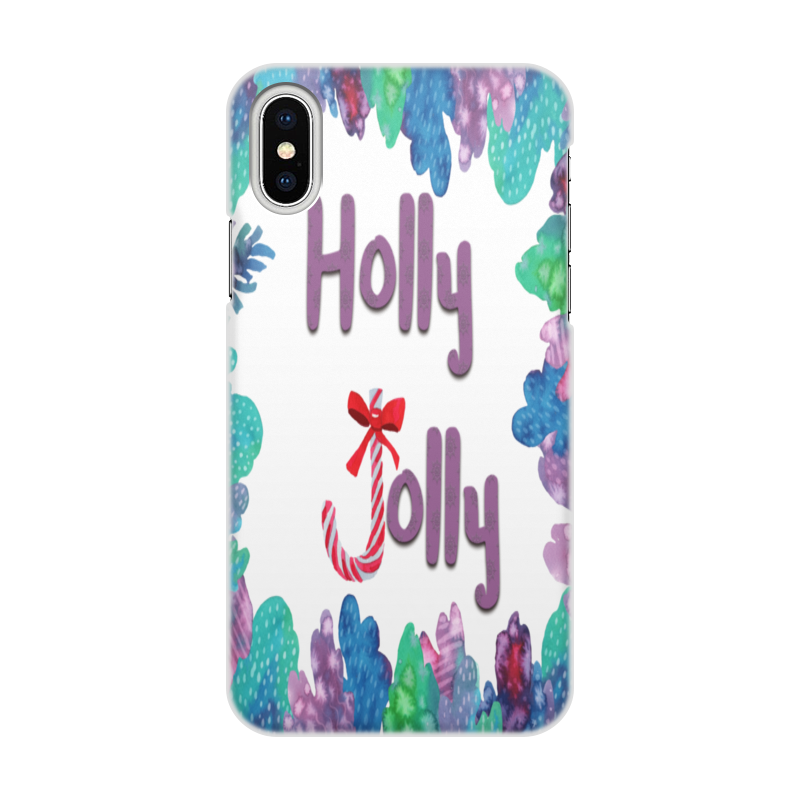 Printio Чехол для iPhone X/XS, объёмная печать Holly jolly printio чехол для iphone 7 объёмная печать holly jolly