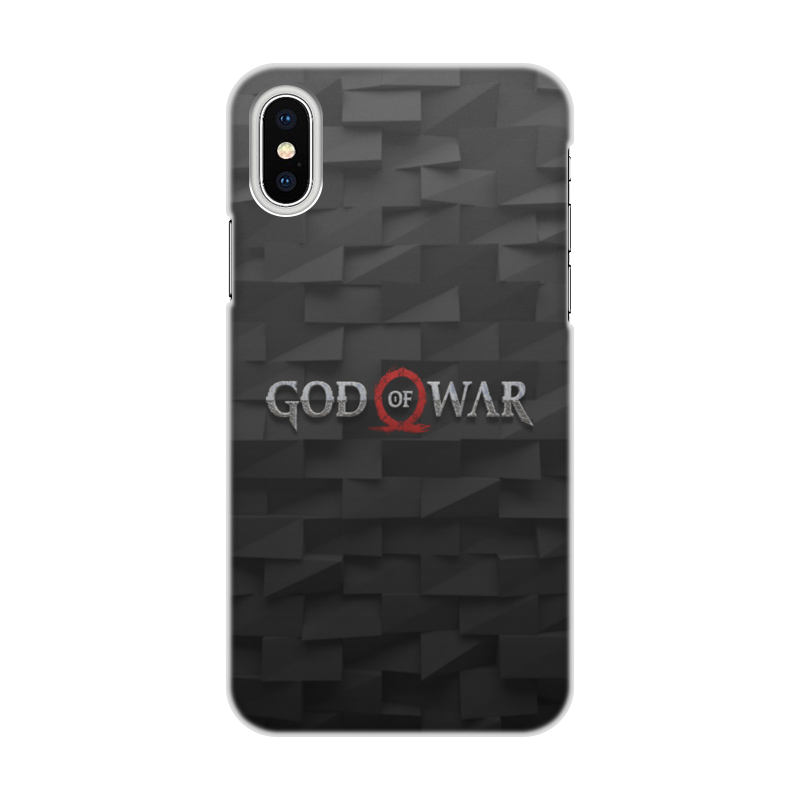 Printio Чехол для iPhone X/XS, объёмная печать God of war printio чехол для iphone x xs объёмная печать god of war