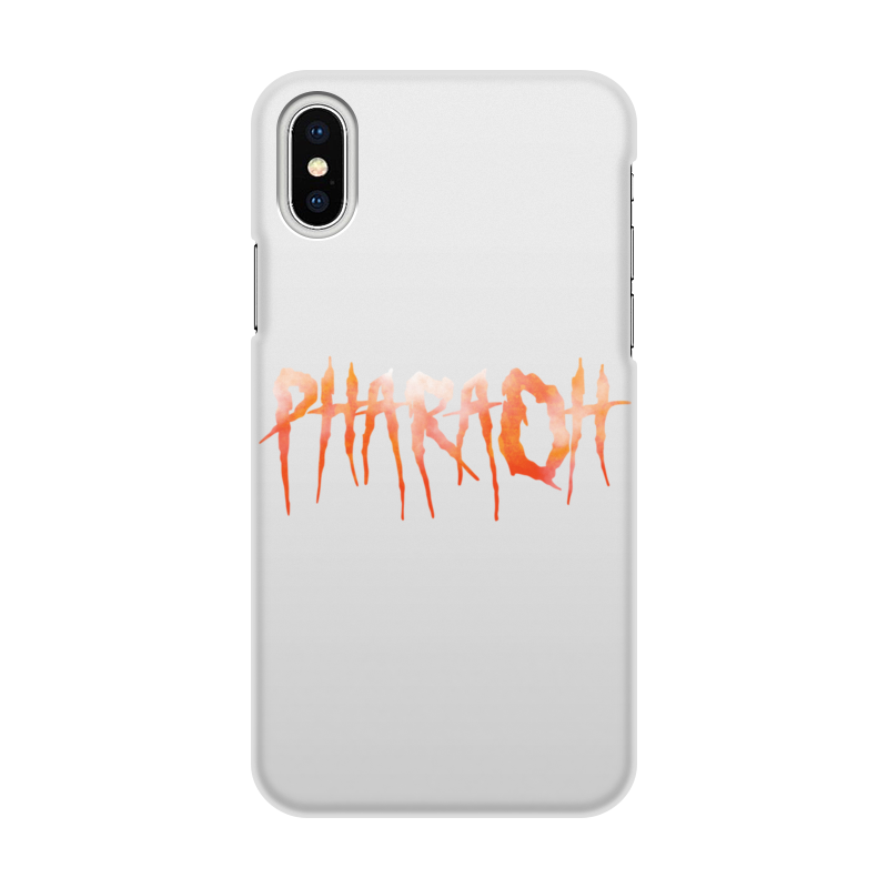 Printio Чехол для iPhone X/XS, объёмная печать Pharaoh (фараон) printio чехол для iphone x xs объёмная печать кибердружина фиолетовый логотип