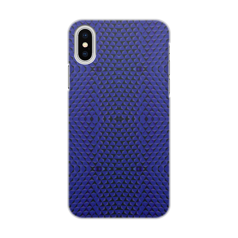 Printio Чехол для iPhone X/XS, объёмная печать Snake skin printio чехол для iphone x xs объёмная печать голубой узор