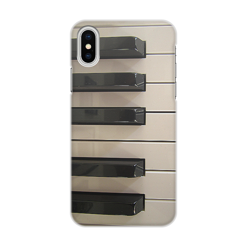 Printio Чехол для iPhone X/XS, объёмная печать Музыка printio чехол для iphone 6 объёмная печать музыка