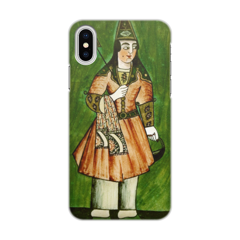 Printio Чехол для iPhone X/XS, объёмная печать Дервиш (рисунок эривани) printio чехол для iphone x xs объёмная печать дервиш рисунок эривани