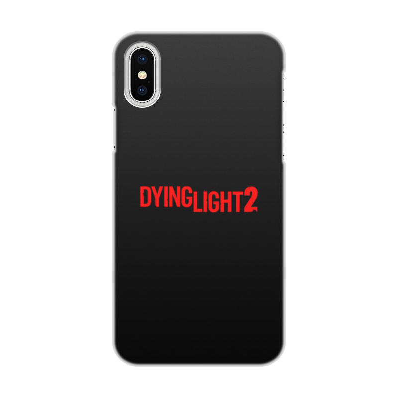 Printio Чехол для iPhone X/XS, объёмная печать Dying light