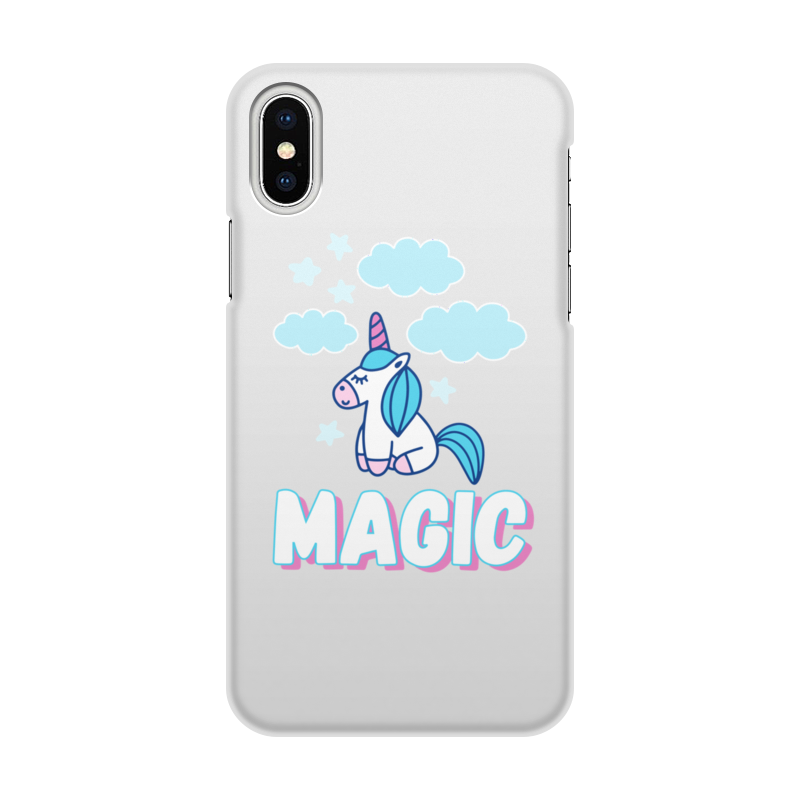 Printio Чехол для iPhone X/XS, объёмная печать Magic силиконовый чехол с принтом magic paint для apple iphone xs max эпл айфон икс эс макс