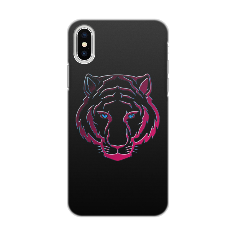 Printio Чехол для iPhone X/XS, объёмная печать Тигры printio чехол для iphone x xs объёмная печать тигры