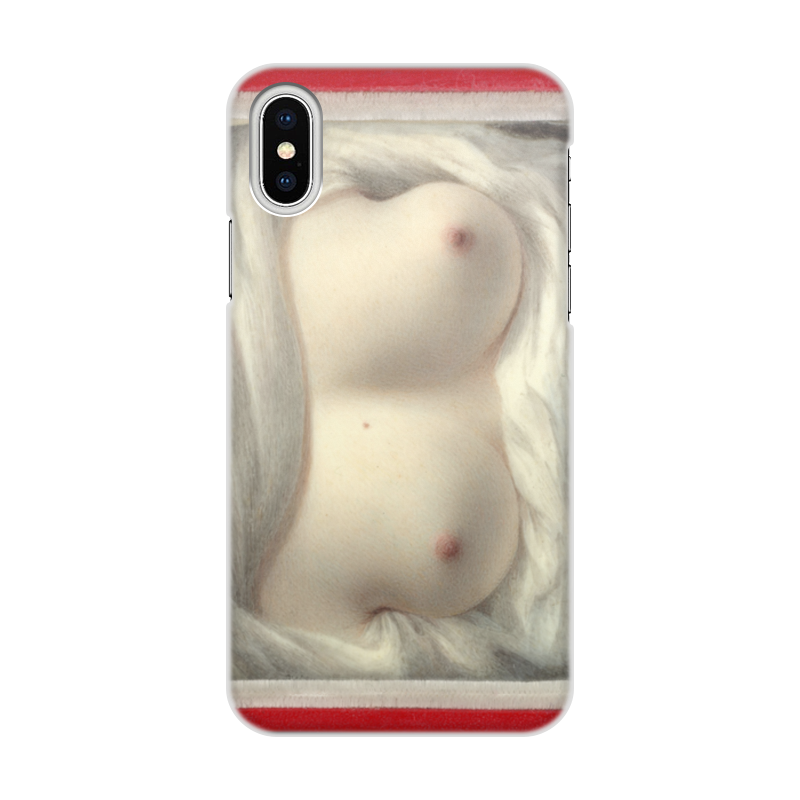 Printio Чехол для iPhone X/XS, объёмная печать Выявленная красота (картина сары гудрич)