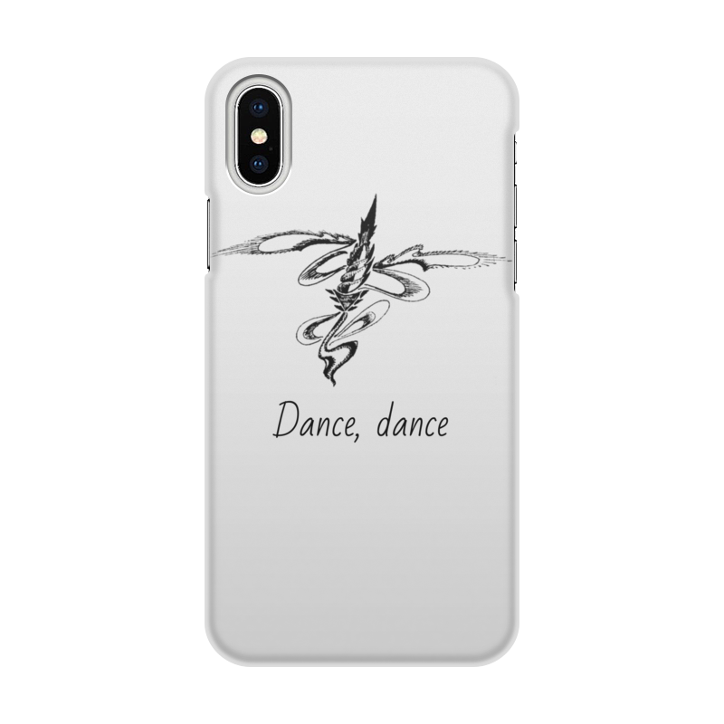 Printio Чехол для iPhone X/XS, объёмная печать Танцы с ветром