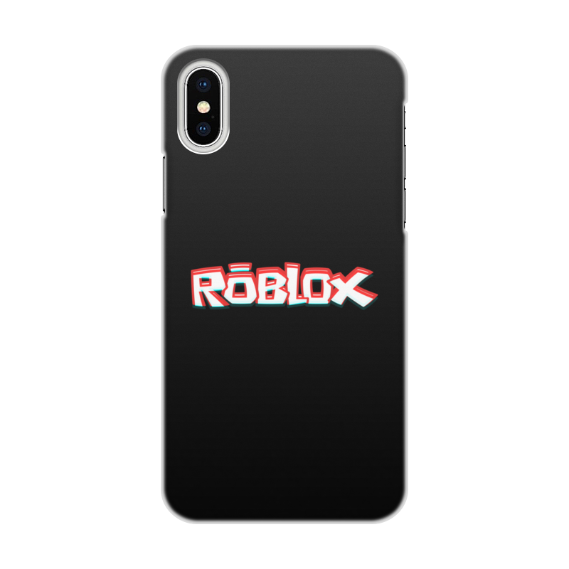 Printio Чехол для iPhone X/XS, объёмная печать Roblox