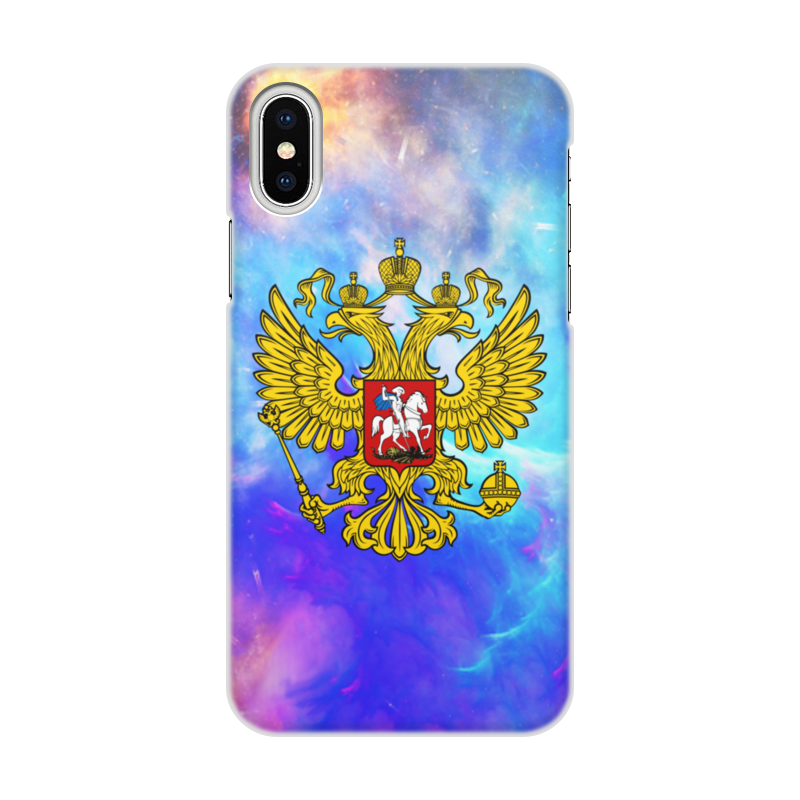 Printio Чехол для iPhone X/XS, объёмная печать Россия
