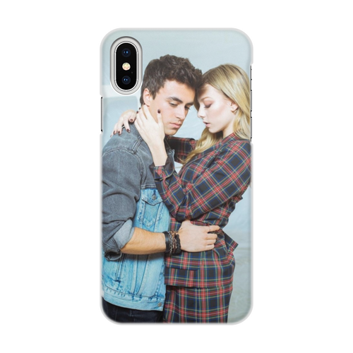 Заказать чехол для iPhone X/XS в Москве. Чехол для iPhone X/XS, объёмная печать Elite.Samuel&Carla от Polly Pol - готовые дизайны и нанесение принтов.
