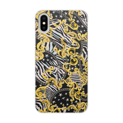 Заказать чехол для iPhone X/XS в Москве. Чехол для iPhone X/XS, объёмная печать Vintage Design от balden - готовые дизайны и нанесение принтов.