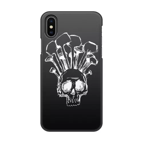 Заказать чехол для iPhone X/XS в Москве. Чехол для iPhone X/XS, объёмная печать Умопомрачительный от Дана Столыпина - готовые дизайны и нанесение принтов.