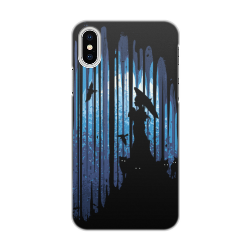 Заказать чехол для iPhone X/XS в Москве. Чехол для iPhone X/XS, объёмная печать Параллельные миры от ISliM - готовые дизайны и нанесение принтов.